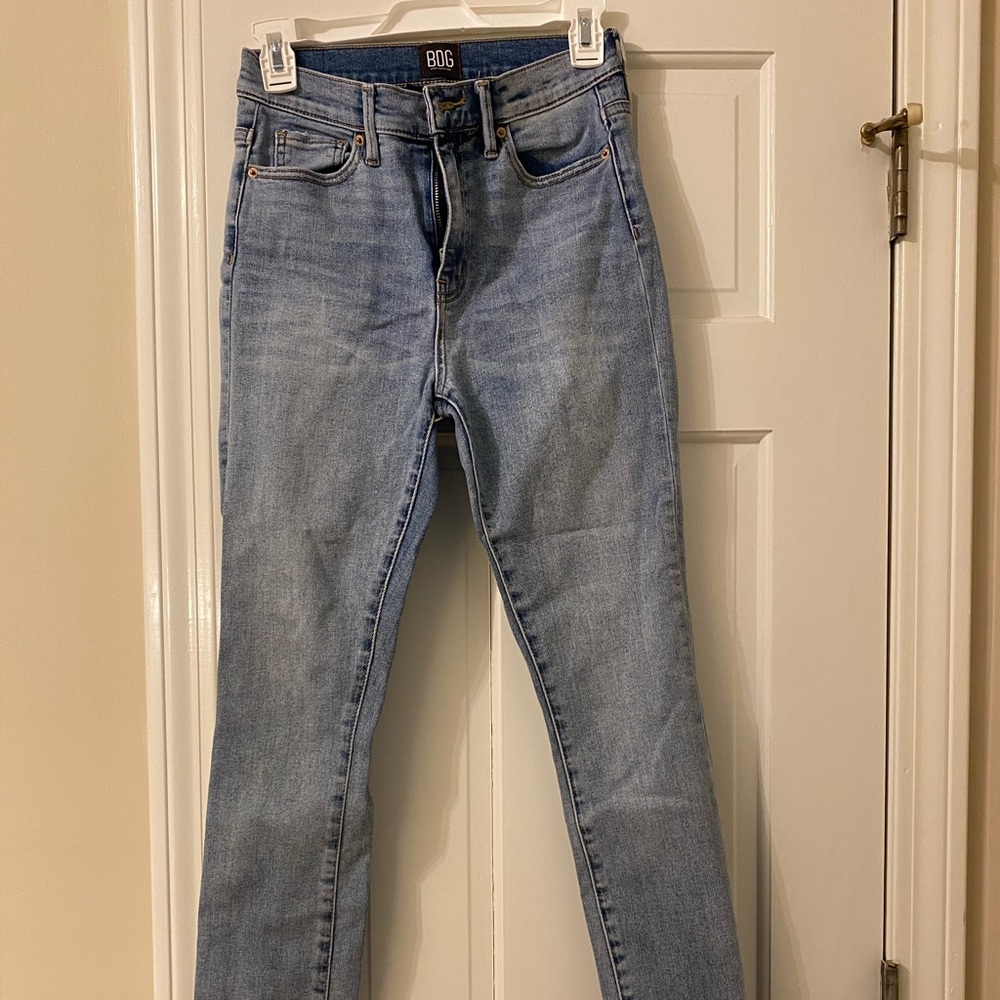 BDG high rise skinny jeans